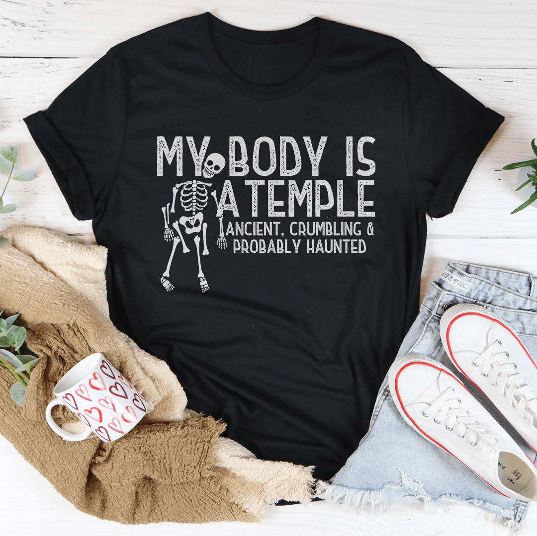 My Body Is a Temple Halloween T-Shirt