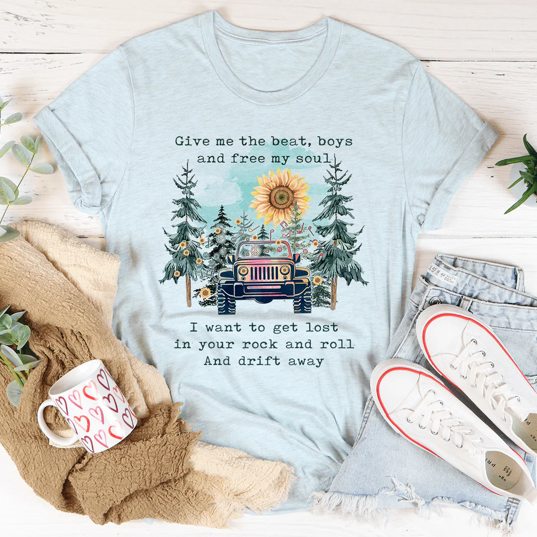 "Chic Jeep T-Shirt with Bohemian Inspiration"