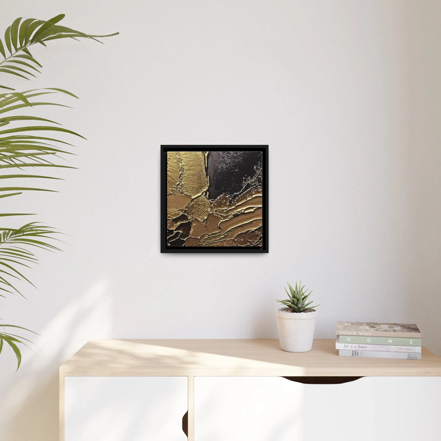 Canvas Wall Art Matte with Frame & Eco- Friendly CLEO - by Queennoble
